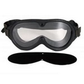 Black GI Type Military Sun/Wind & Dust Goggles